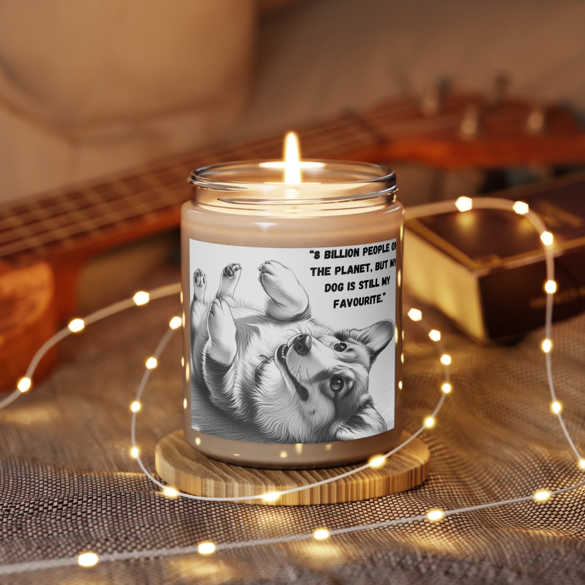 Scented Candle, dog lovers candle, animal lover candle, gift, mom gift, gift for her