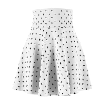 Skater Skirt, Elegant Pattern Design, Everyday Wear