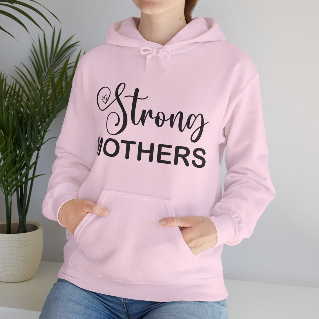 Heavy Blend Hooded Sweatshirt, Strong Mothers Hoodie, Women Empowerment Hoodie, Gift For mom