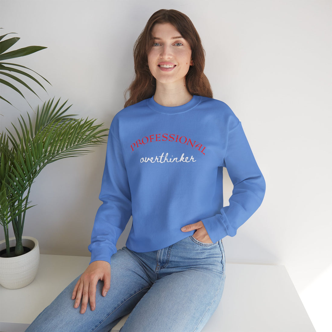 Professional Overthinker Sweatshirt ,Boss Lady Sweatshirt ,Small business owner Sweatshirt, Boss Babe Sweatshirt ,Small Shop Sweatshirt ,Mom boss Sweatshirt