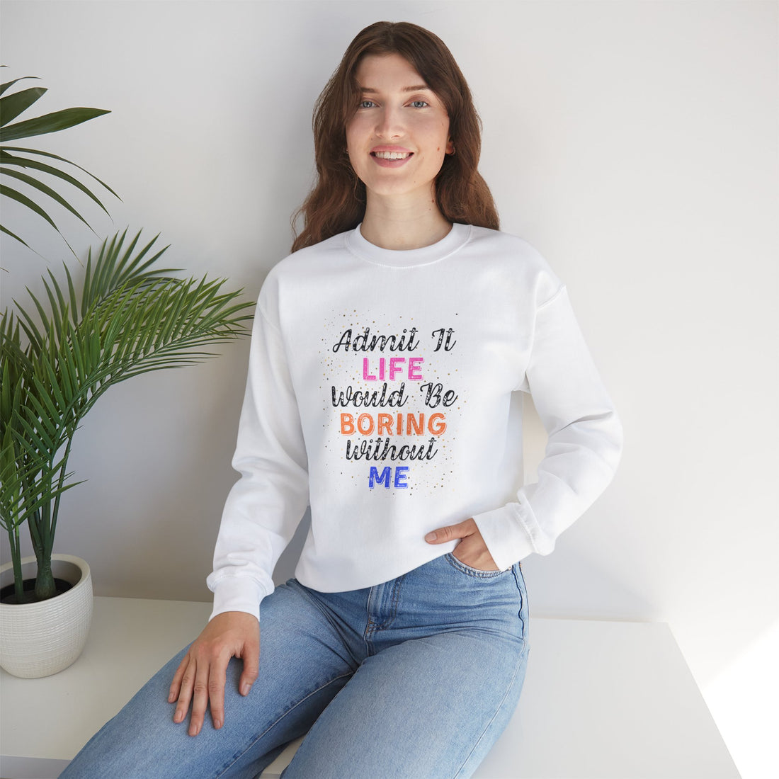 Women's Sweatshirt, Sassy Girl Sweatshirt