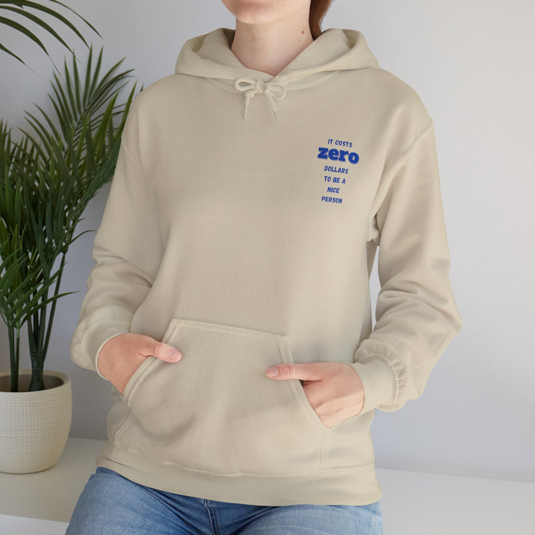 Heavy Blend Hooded Sweatshirt, be a nice person since its for free, cool hoodie