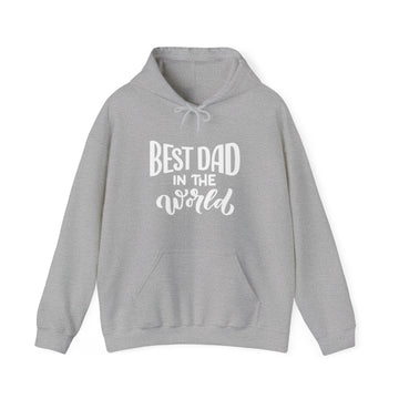 ( UK & EU Region ) Heavy Blend Hooded Sweatshirt, Best Dad In The World, Dad Hoodie, Dad Gift