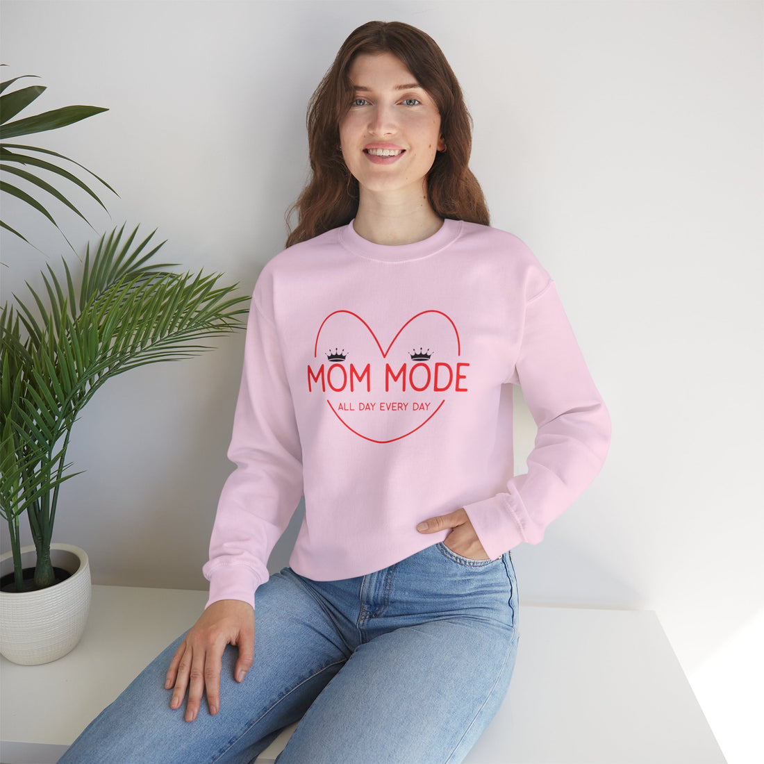 Mom Mode Sweatshirt, Mother's Sweatshirt