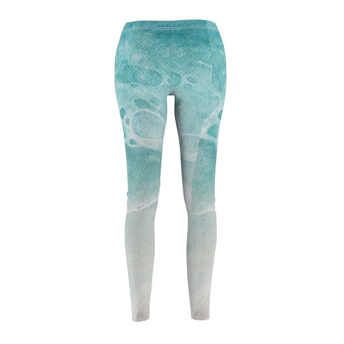 Women's Cut & Sew Casual Leggings (AOP), Beach Legging Design