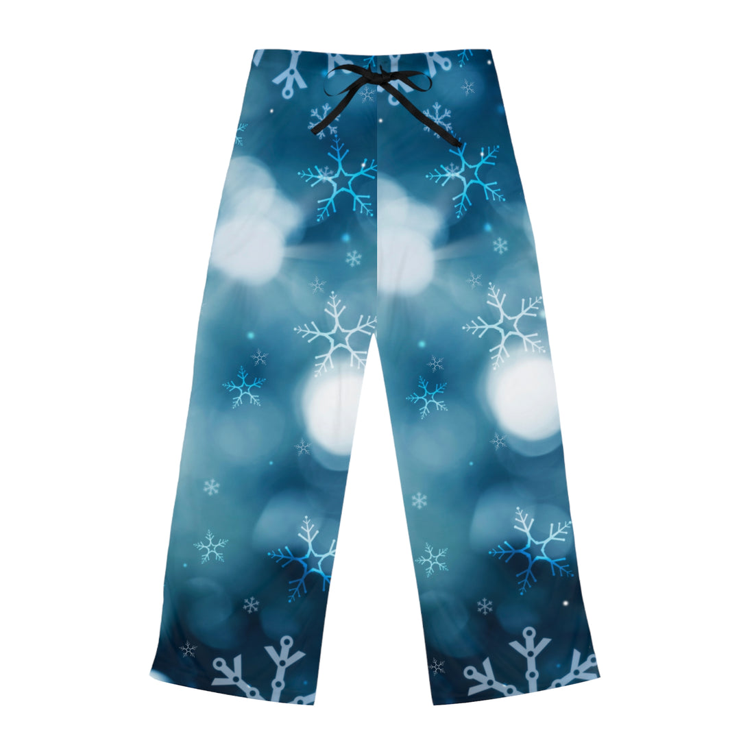 Women's Pajama Pants, Winter Pj's, Snowy Theme, Woman Pj's