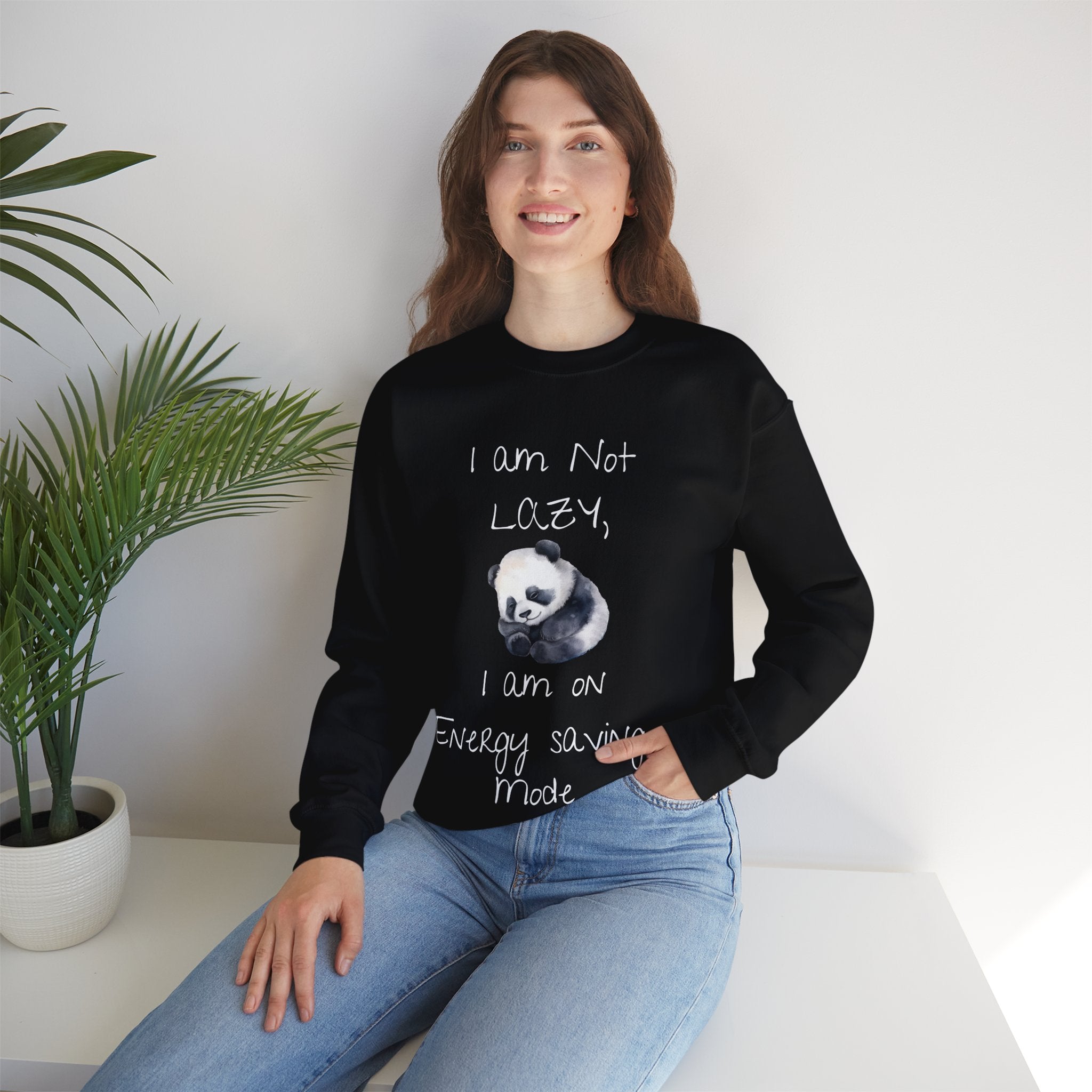 ( EU & UK Region ) Unisex Heavy Blend Crewneck Sweatshirt, Lazy Swetashirt, Animal Lover, Weekdays Sweatshirt