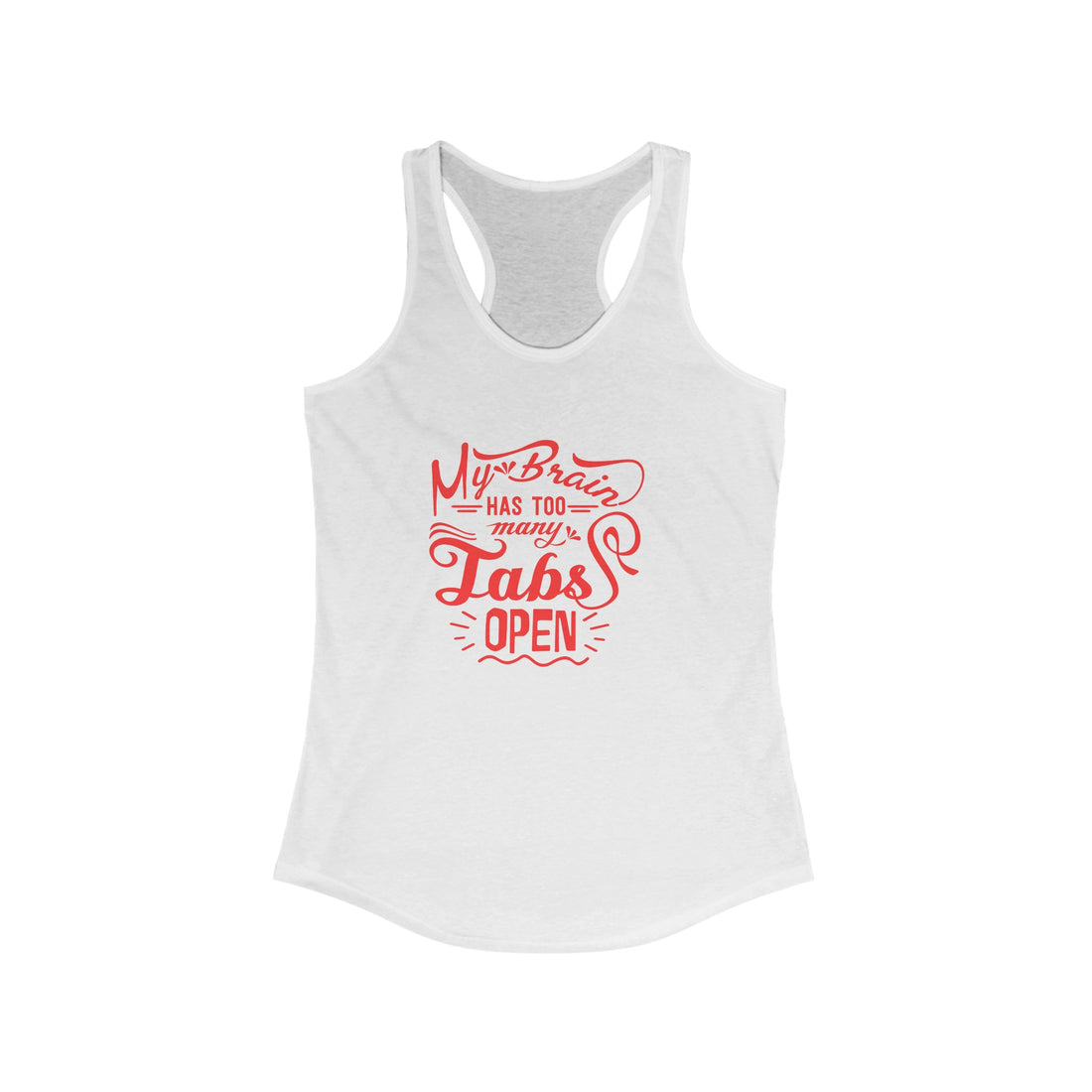 Women's Tank Top, Work Hard Tank Top