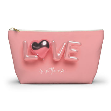 Accessory Pouch w T-bottom, Love Pouch