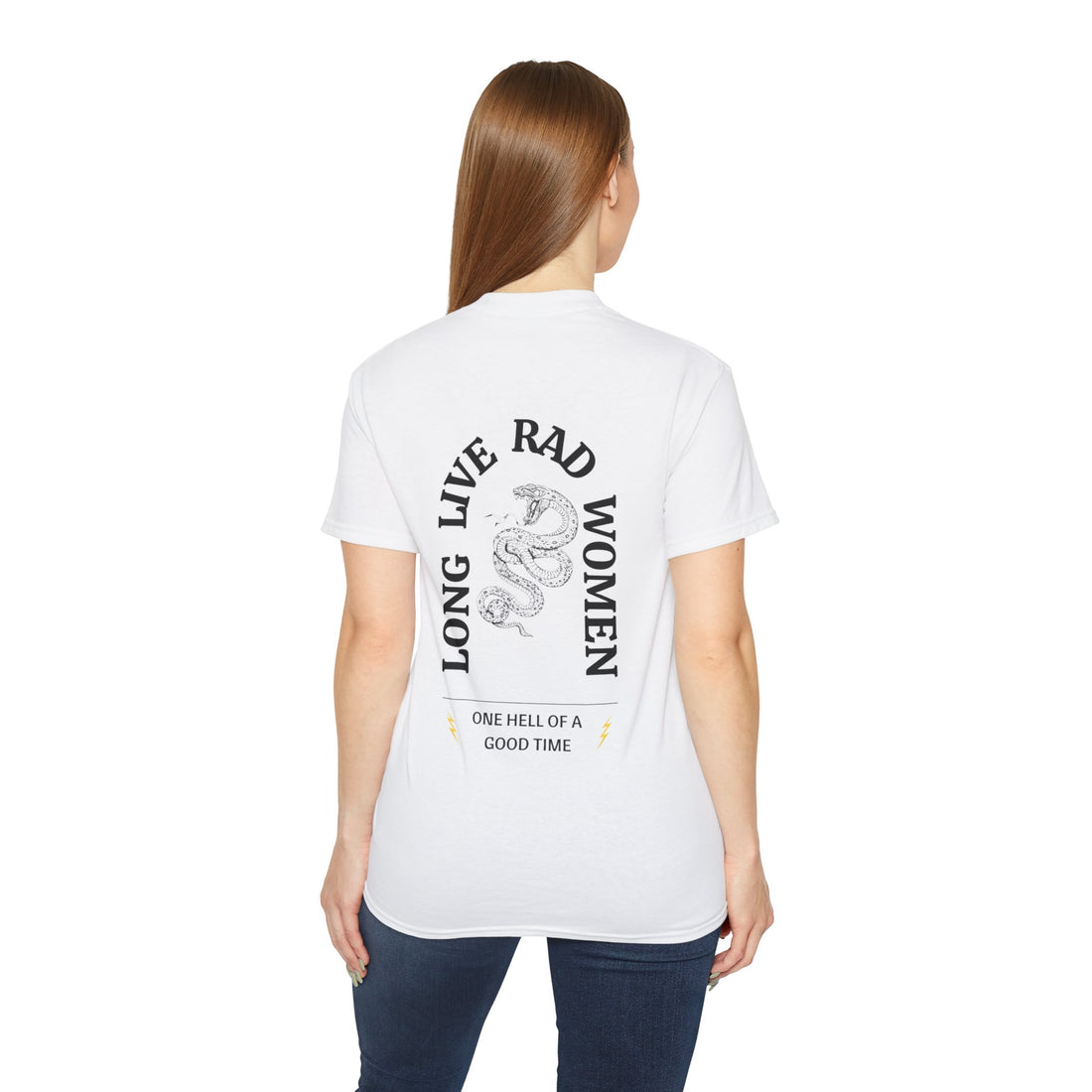 Long Live Rad Women Tee, Trendy aesthetic boho comfort colors tee, feminist girl power shirt