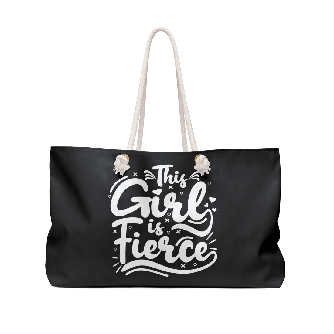 Weekender Bag, Sassy Girl, This Girl Is Fierce Bag