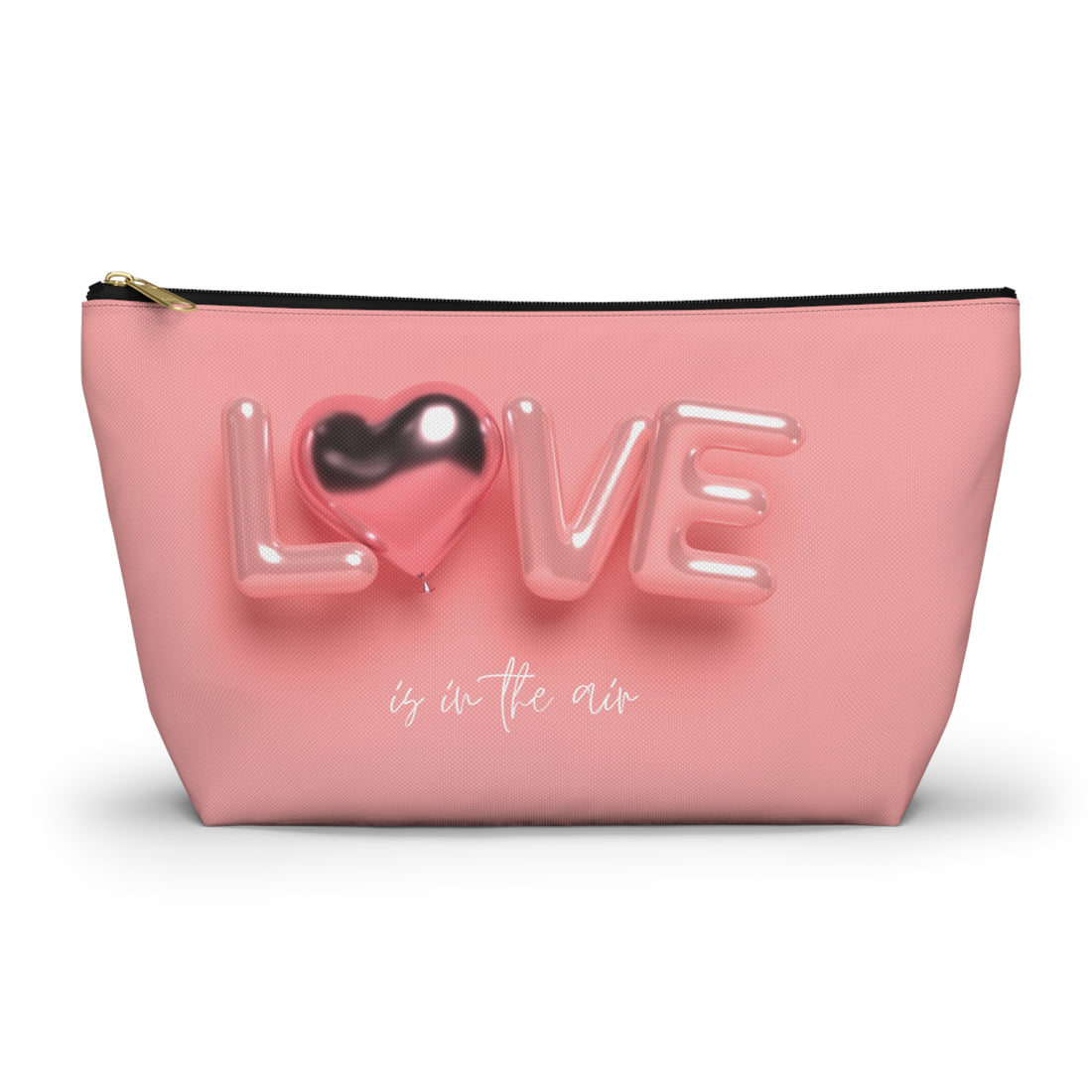 Accessory Pouch w T-bottom, Love Pouch