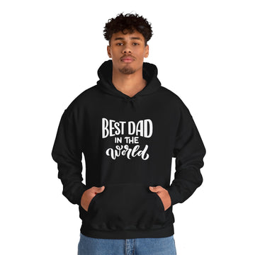 Heavy Blend Hooded Sweatshirt, Best Dad In The World, Dad Hoodie, Dad Gift