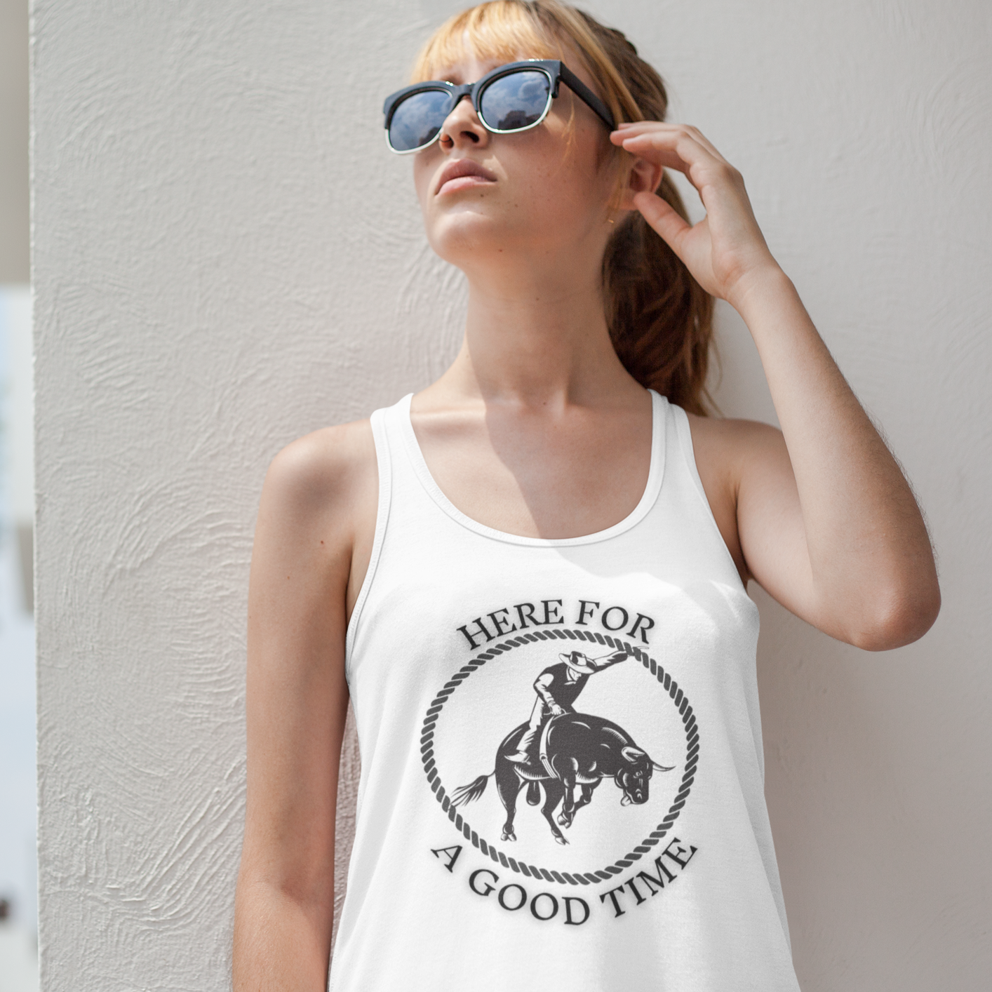 Women's Tank Top, Good Time Tank Top, Rodeo, Western