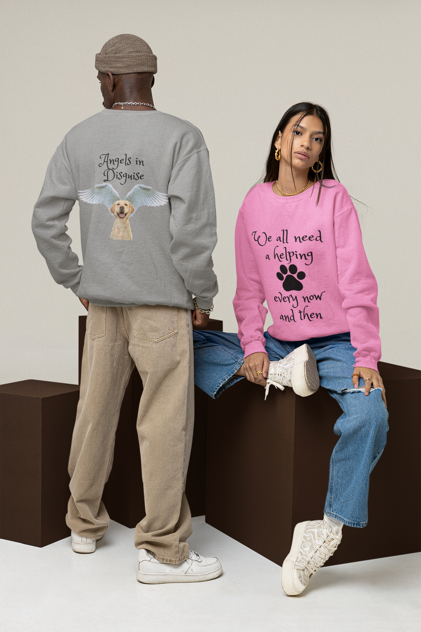 Heavy Blend™ Crewneck Sweatshirt, Pet Lover Sweatshirt, Dog Lover