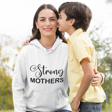 Heavy Blend Hooded Sweatshirt, Strong Mothers Hoodie, Women Empowerment Hoodie, Gift For mom