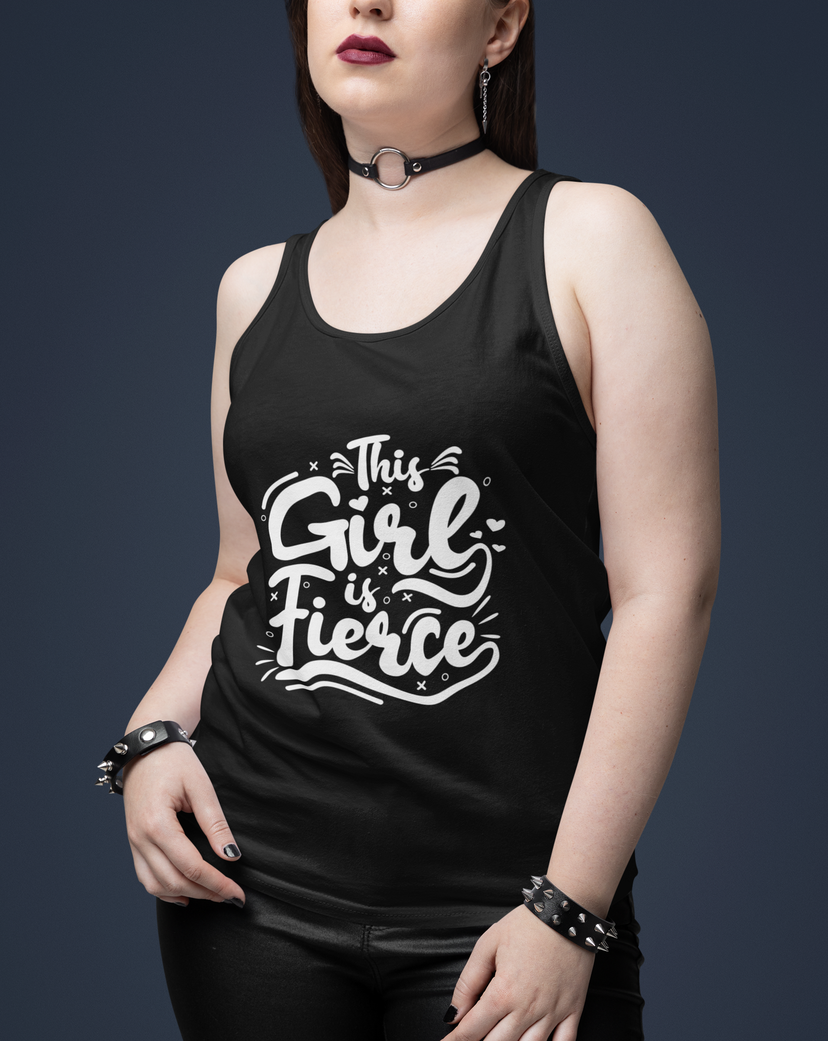 Women's Tank Top, Fierce Girl Tank top, Women's Empowerment Top