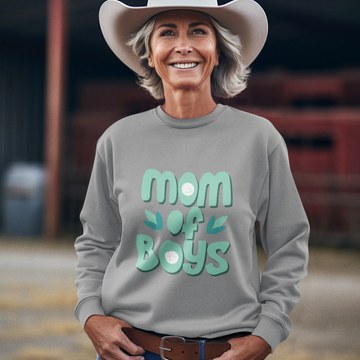 Mom Of Boys Sweatshirt, Mother's Sweatshirt